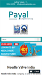 Mobile Screenshot of needlevalveindia.com